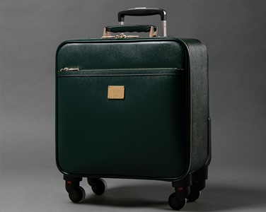 意大利16寸皮质行李箱（红色、墨绿色、黑色）
